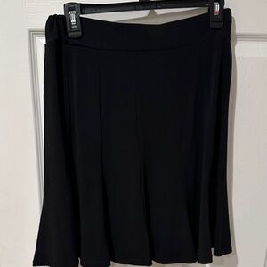 White House Black Market Elegant Black A-Line Skirt